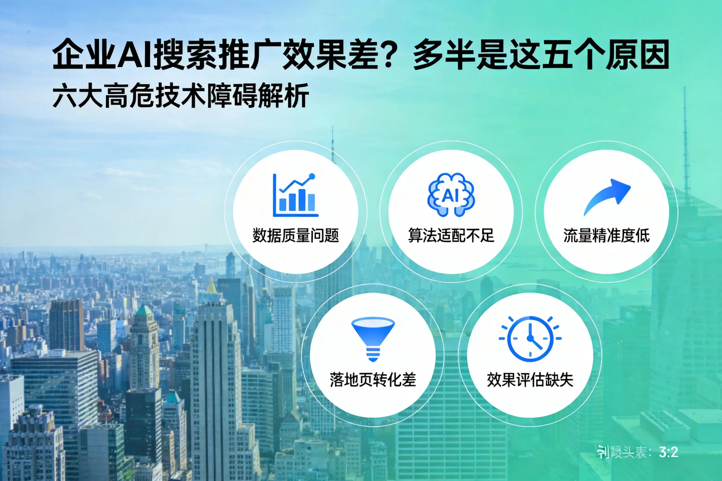 通化县企业AI搜索推广效果差？多半是这五个原因